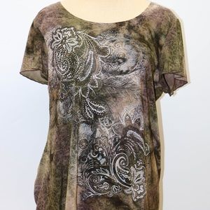 Dress Barn Woman's XL Green